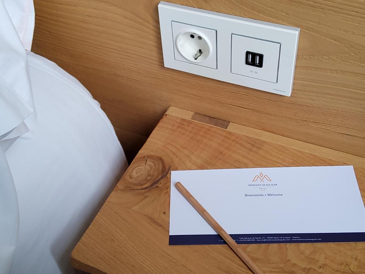 Hotel Marques De Aguilar Aguilar de Campóo Екстериор снимка
